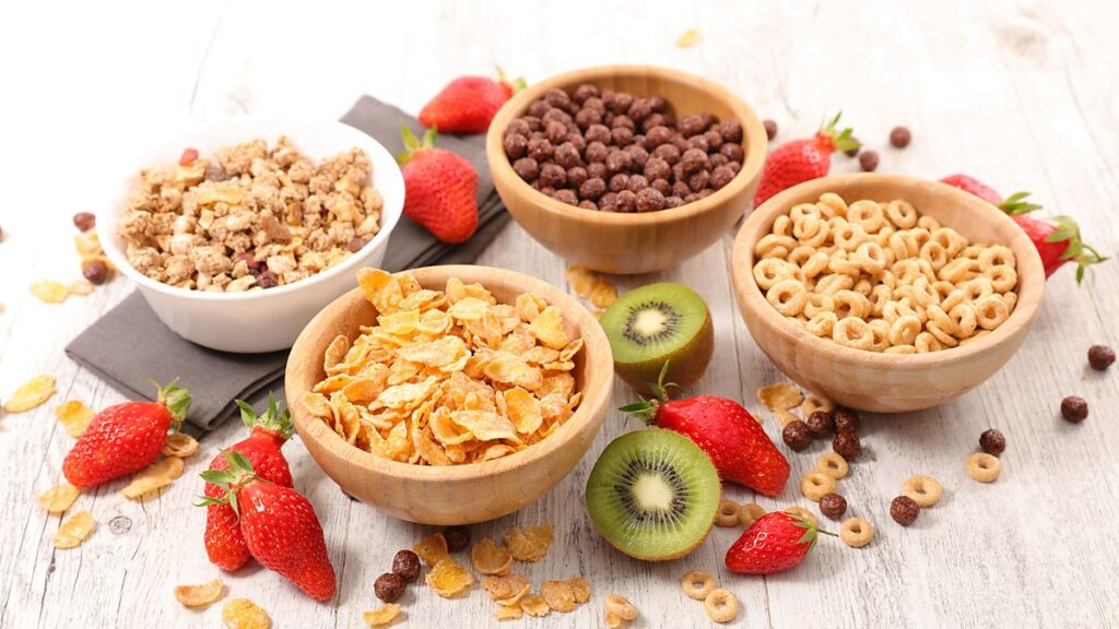 More types of cereals